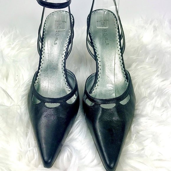 BCBGirls Strappy High Heel Pumps w/Buckles Size 7B - Picture 2 of 8